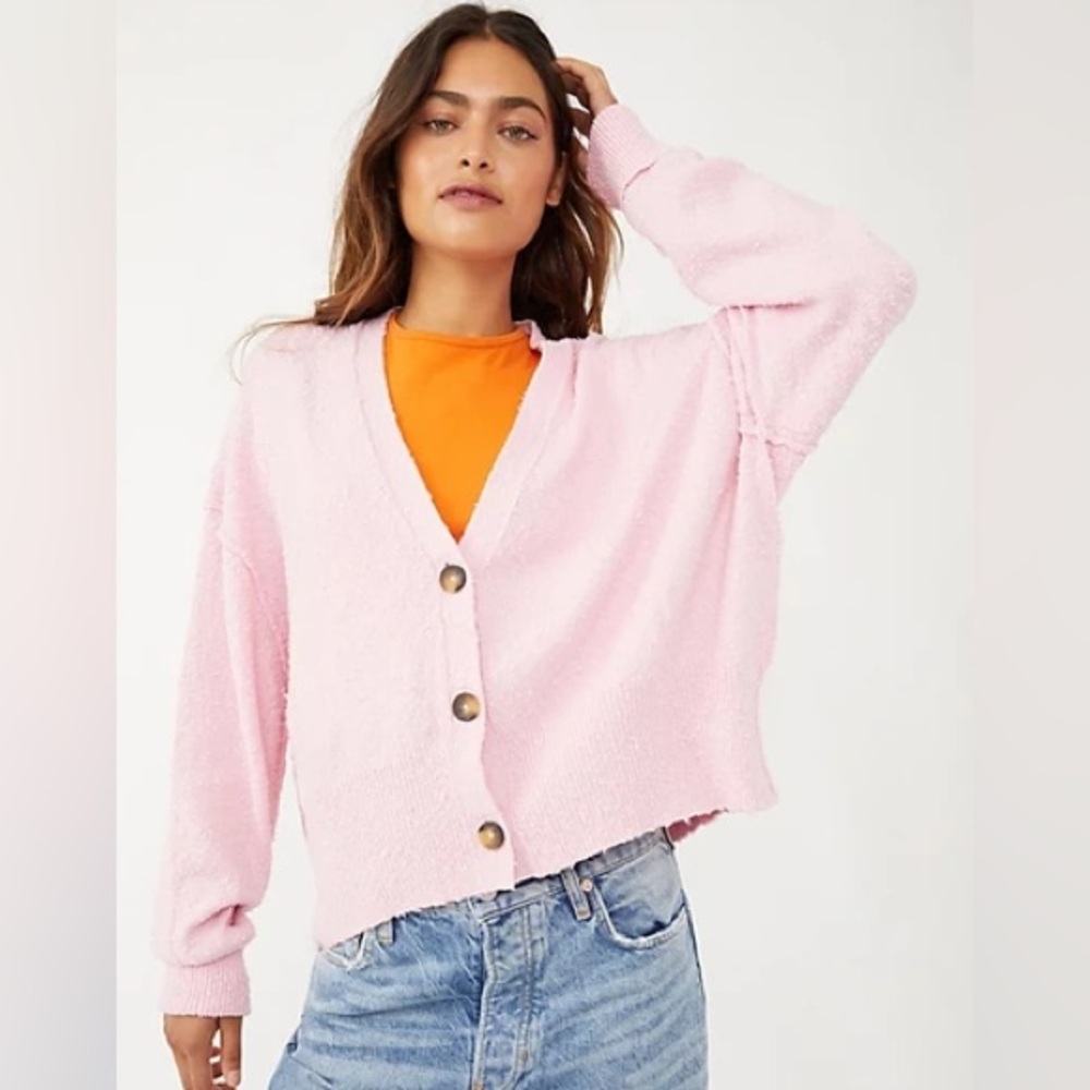 Free People Found My Friend Cardigan in color “Petals”